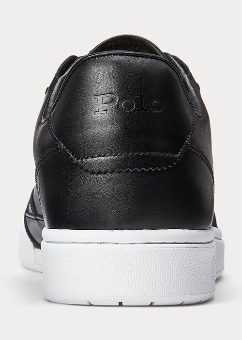 Černé pánské tenisky Ralph Lauren Court Černé pánské tenisky Ralph Lauren Court