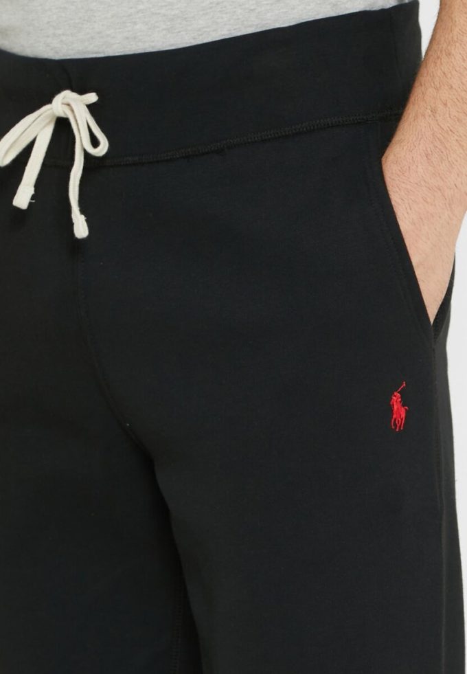 Černé pánské tepláky Ralph Lauren se stahovací šňůrkou