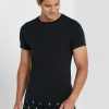 Černá pánská trička Ralph Lauren 2 Pack Essential Crew Neck