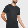 Černá pánská trička Ralph Lauren 3 Pack Assorted Crew Neck Černá pánská trička Ralph Lauren 3 Pack Assorted Crew Neck
