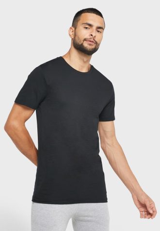 Černá pánská trička Ralph Lauren 3 Pack Assorted Crew Neck