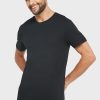 Černá pánská trička Ralph Lauren 3 Pack Assorted Crew Neck Černá pánská trička Ralph Lauren 3 Pack Assorted Crew Neck