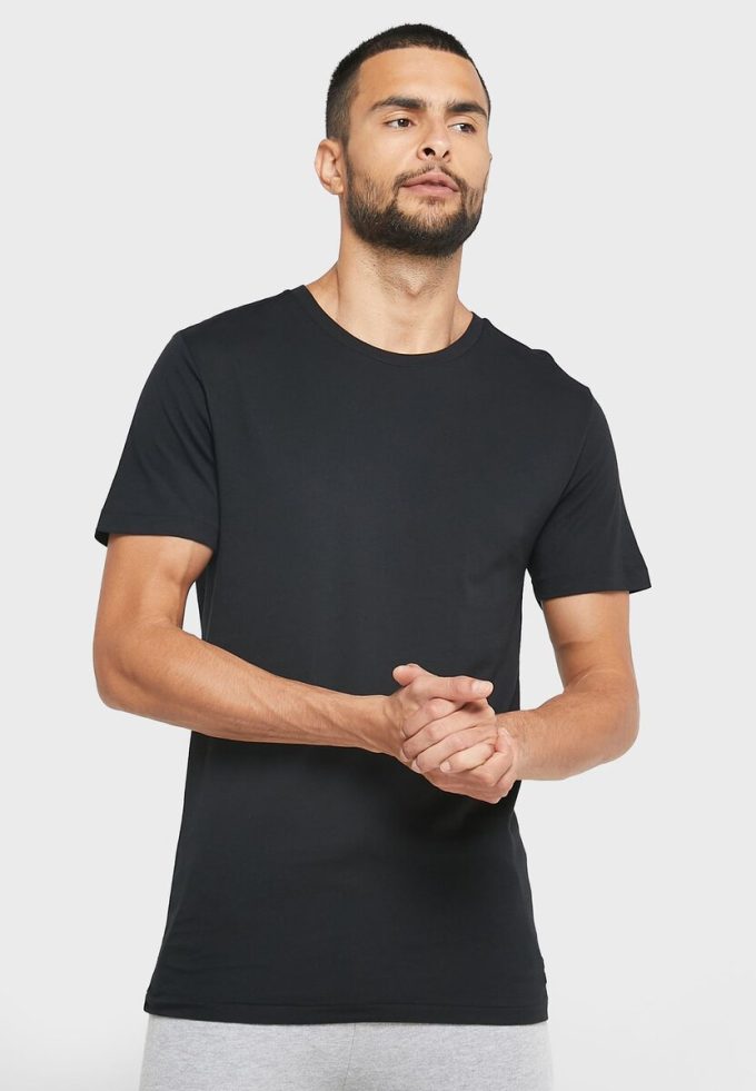 Černá pánská trička Ralph Lauren 3 Pack Assorted Crew Neck Černá pánská trička Ralph Lauren 3 Pack Assorted Crew Neck