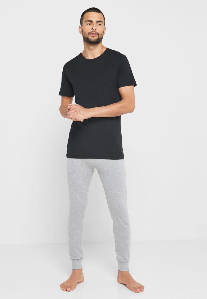 Černá pánská trička Ralph Lauren 3 Pack Assorted Crew Neck Černá pánská trička Ralph Lauren 3 Pack Assorted Crew Neck