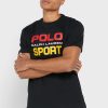 Černá pánská trička Ralph Lauren Logo Crew Neck