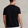 Černá pánská trička Slim Fit Crewneck Ralph Lauren Custom Černá pánská trička Slim Fit Crewneck Ralph Lauren Custom