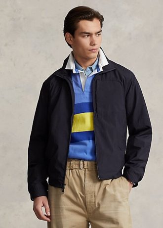 Černé pánské vodoodpudivé sbalitelné bundy Ralph Lauren
