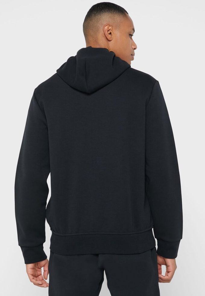Černá pánská základní mikina Ralph Lauren s kapucí Černá pánská základní mikina Ralph Lauren s kapucí