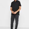 Černé pánské základní polokošile Ralph Lauren