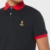 Černá pánská základní trička Ralph Lauren Černá pánská základní trička Ralph Lauren