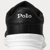 Černo/bílé pánské kožené tenisky Ralph Lauren Heritage Court II Černo/bílé pánské kožené tenisky Ralph Lauren Heritage Court II