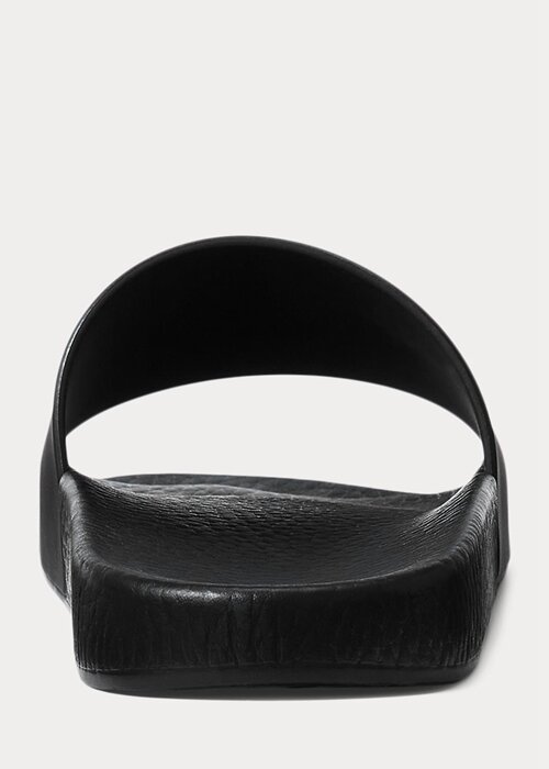 Černo/červené pánské pantofle Ralph Lauren Signature Pony Černo/červené pánské pantofle Ralph Lauren Signature Pony