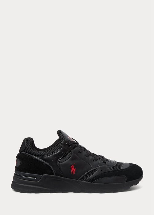 Černo/červené pánské tenisky Ralph Lauren Trackster 200 Černo/červené pánské tenisky Ralph Lauren Trackster 200
