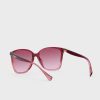 Červené dámské sluneční brýle Ralph Lauren 0Ra5281U Wayfarers