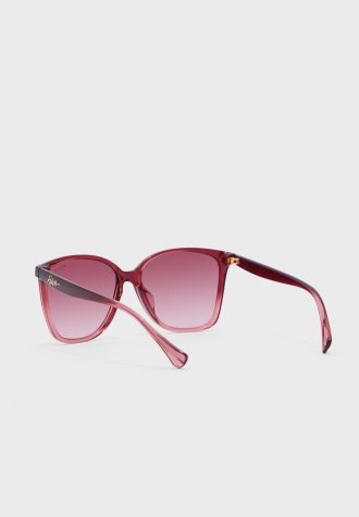 Červené dámské sluneční brýle Ralph Lauren 0Ra5281U Wayfarers