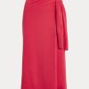 Červené dámské sukně Ralph Lauren Cashmere Wrap Sweater Červené dámské sukně Ralph Lauren Cashmere Wrap Sweater