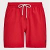 Červené pánské šortky Ralph Lauren Traveler Swimming Trunk