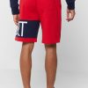 Červené pánské šortky s logem Ralph Lauren Červené pánské šortky s logem Ralph Lauren