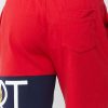 Červené pánské šortky s logem Ralph Lauren Červené pánské šortky s logem Ralph Lauren