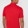 Červené pánské polokošile Ralph Lauren Basic Mesh Červené pánské polokošile Ralph Lauren Basic Mesh