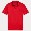 Červené pánské polokošile Ralph Lauren ikonické síťované