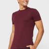 Červená pánská trička Ralph Lauren 3 Pack Assorted Crew Neck