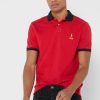 Červená pánská základní trička Ralph Lauren Červená pánská základní trička Ralph Lauren