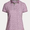 Fialové dámské polokošile Ralph Lauren Stretch Jersey na míru