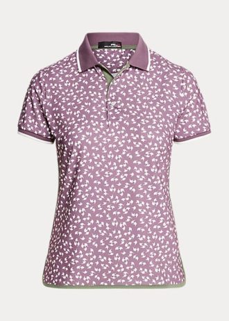 Fialové dámské polokošile Ralph Lauren Stretch Jersey na míru
