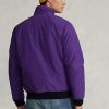 Fialové pánské bundy s raglánovými rukávy Ralph Lauren Fialové pánské bundy s raglánovými rukávy Ralph Lauren