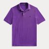 Fialové pánské polokošile Ralph Lauren ikonické síťované Fialové pánské polokošile Ralph Lauren ikonické síťované