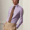 Fialové pánské společenské košile Ralph Lauren Gingham