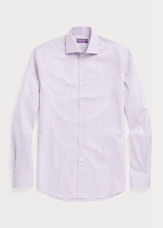 Fialové pánské společenské košile Ralph Lauren Gingham