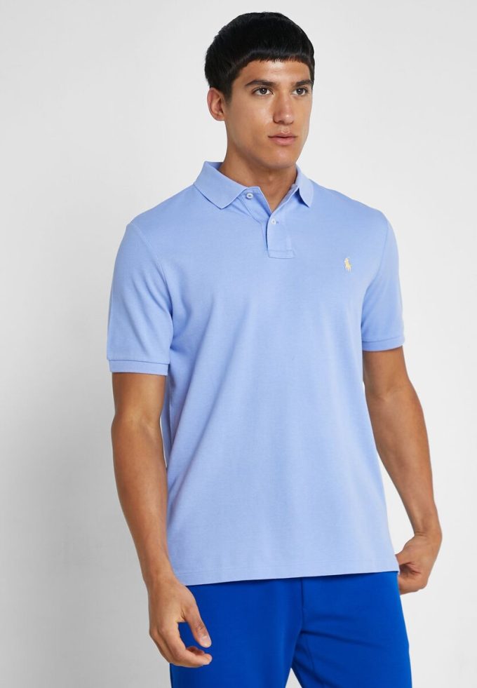 Fialové pánské základní polokošile Ralph Lauren Fialové pánské základní polokošile Ralph Lauren