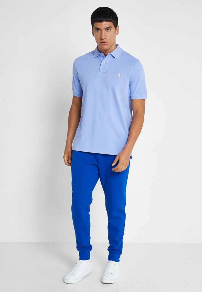 Fialové pánské základní polokošile Ralph Lauren Fialové pánské základní polokošile Ralph Lauren