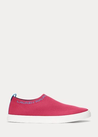 Fuchsiové dámské nazouvací tenisky Ralph Lauren Jordyn Fuchsiové dámské nazouvací tenisky Ralph Lauren Jordyn
