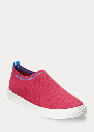 Fuchsiové dámské nazouvací tenisky Ralph Lauren Jordyn Fuchsiové dámské nazouvací tenisky Ralph Lauren Jordyn