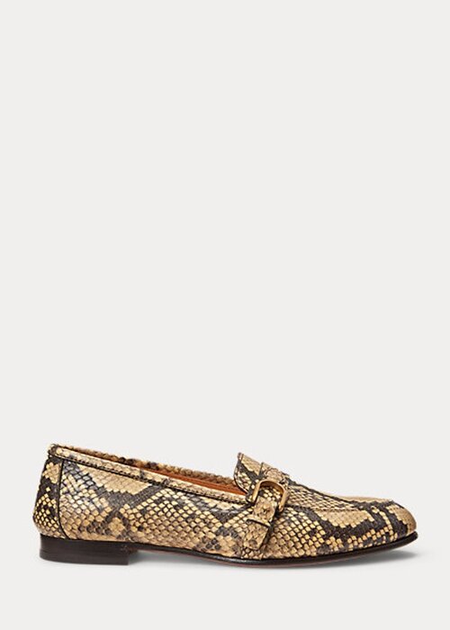 Hadí dámské mokasíny Ralph Lauren Avah Welington Ayers Snakeskin Hadí dámské mokasíny Ralph Lauren Avah Welington Ayers Snakeskin