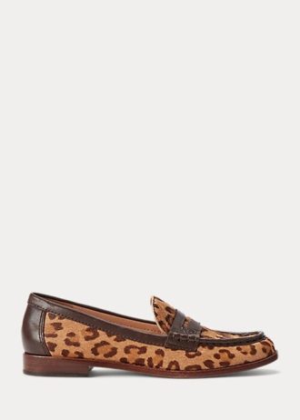 Vínové dámské embosované kožené mokasíny Ralph Lauren Wynnie Vínové dámské embosované kožené mokasíny Ralph Lauren Wynnie