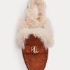 Hnědé dámské ploché semišové boty Ralph Lauren Savanah s umělou kožešinou Hnědé dámské ploché semišové boty Ralph Lauren Savanah s umělou kožešinou