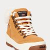 Hnědé dámské Ralph Lauren Polo Sport Suede & Shearling Boty Hnědé dámské Ralph Lauren Polo Sport Suede & Shearling Boty