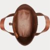 Hnědé dámské ručně vyrobené kožené kabelky Ralph Lauren Hnědé dámské ručně vyrobené kožené kabelky Ralph Lauren