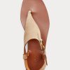 Hnědé dámské sandály Ralph Lauren Delancie Welington Calf-Suede Hnědé dámské sandály Ralph Lauren Delancie Welington Calf-Suede