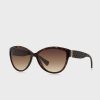 Hnědé dámské sluneční brýle Ralph Lauren 0RA5176 Butterfly
