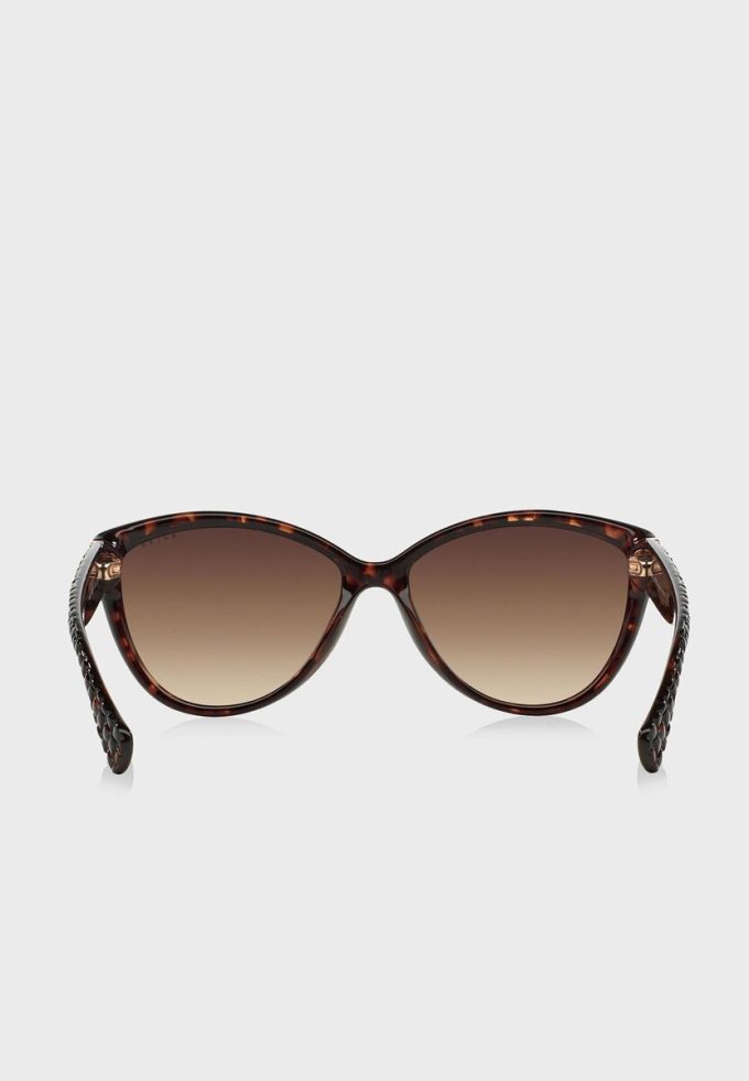 Hnědé dámské sluneční brýle Ralph Lauren 0RA5176 Butterfly