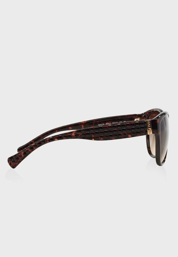 Hnědé dámské sluneční brýle Ralph Lauren 0RA5176 Butterfly