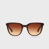 Hnědé dámské sluneční brýle Ralph Lauren 0RA5206 Tortoise Wayfarers