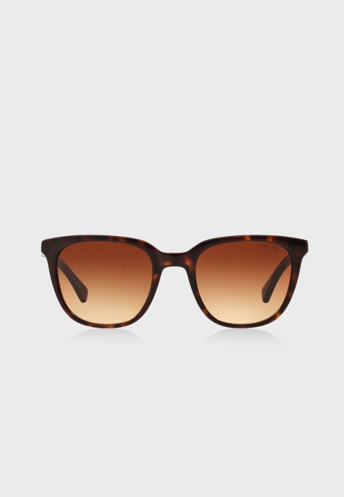 Hnědé dámské sluneční brýle Ralph Lauren 0RA5206 Tortoise Wayfarers