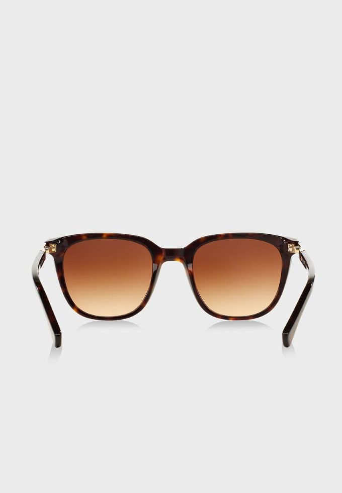 Hnědé dámské sluneční brýle Ralph Lauren 0RA5206 Tortoise Wayfarers