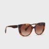 Hnědé dámské sluneční brýle Ralph Lauren 0Ra5254 Butterfly